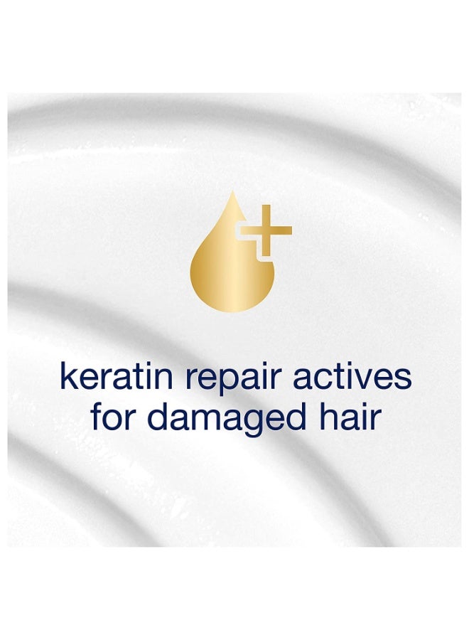 Dove Nutritive Solutions Strengthening Shampoo Formula for Damaged Hair Intensive Repair Dry Hair Shampoo With Keratin Actives 12 oz (355ML) - Image 4